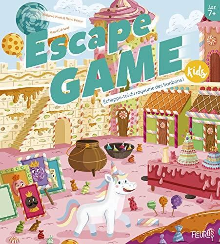 Escape game kids : Échappe-toi du royaume des bonbons !