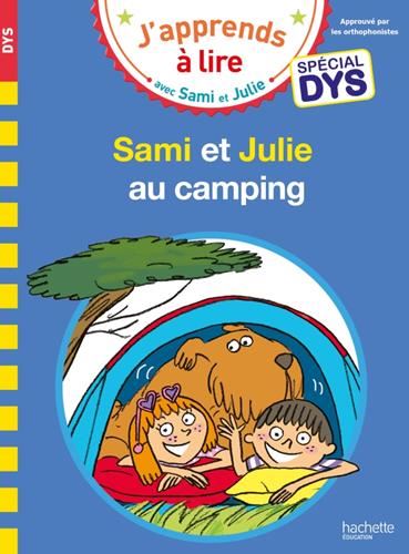 J'apprends à lire avec Sami et Julie Dys : Sami et Julie au camping