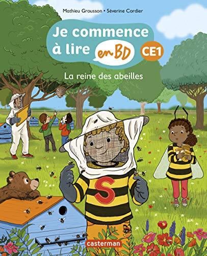 Je commence à lire en BD CE1 T.07 : La reine des abeilles